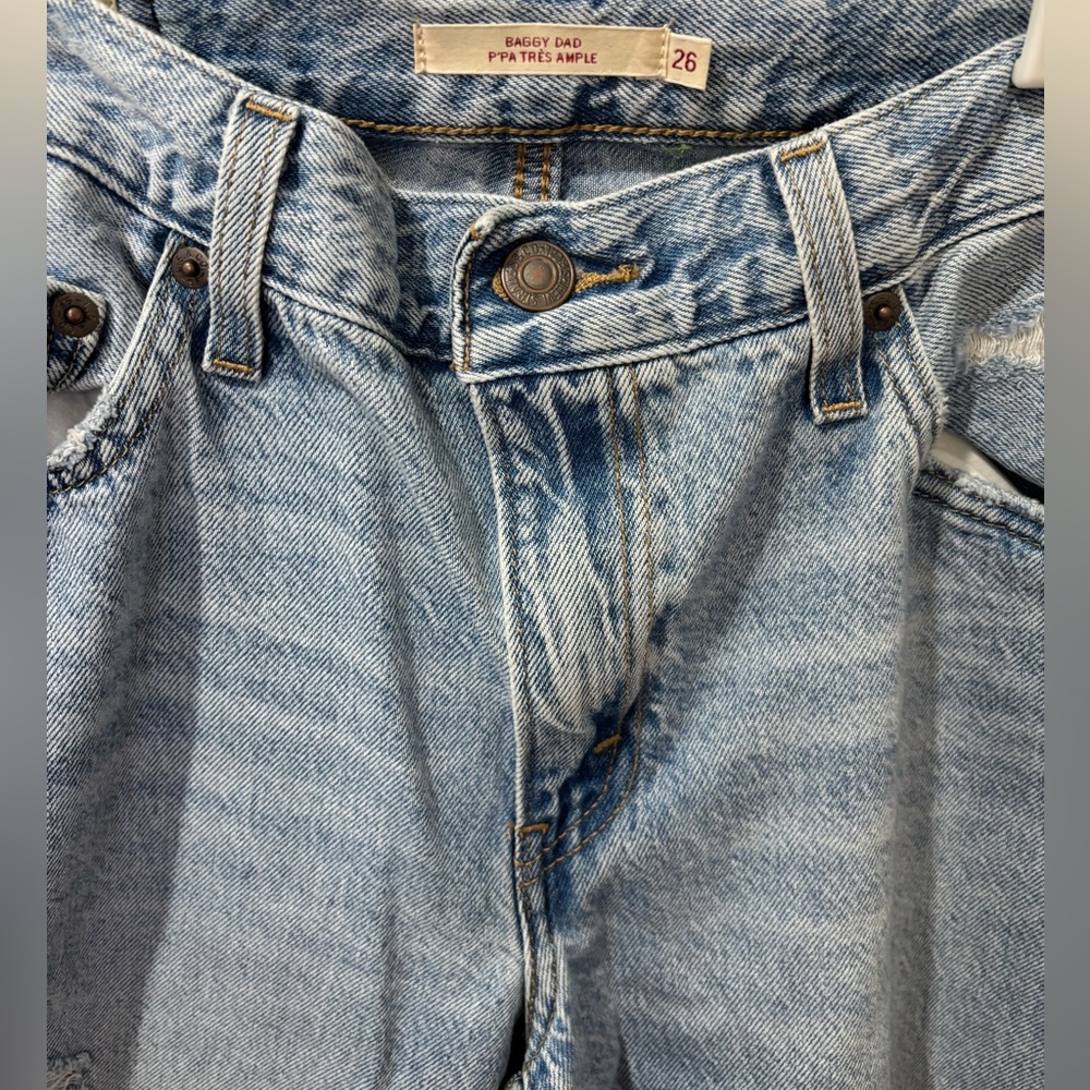 Levis Baggy Dad Jeans Size 25 - Picture 6 of 10